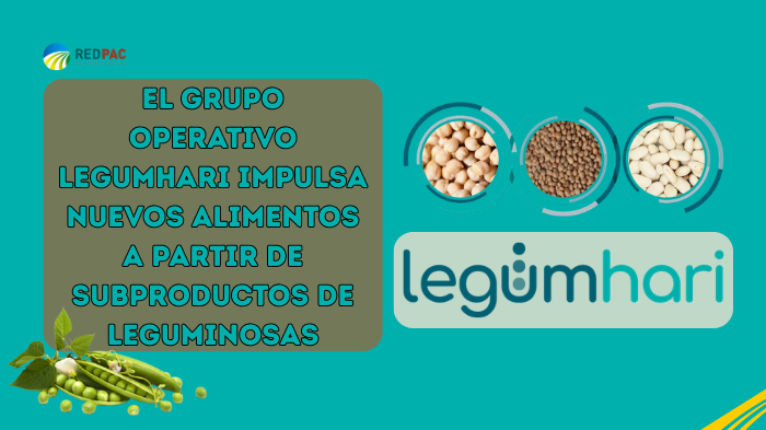 El Grupo Operativo LEGUMHARI impulsa nuevos alimentos a partir de subproductos de leguminosas
