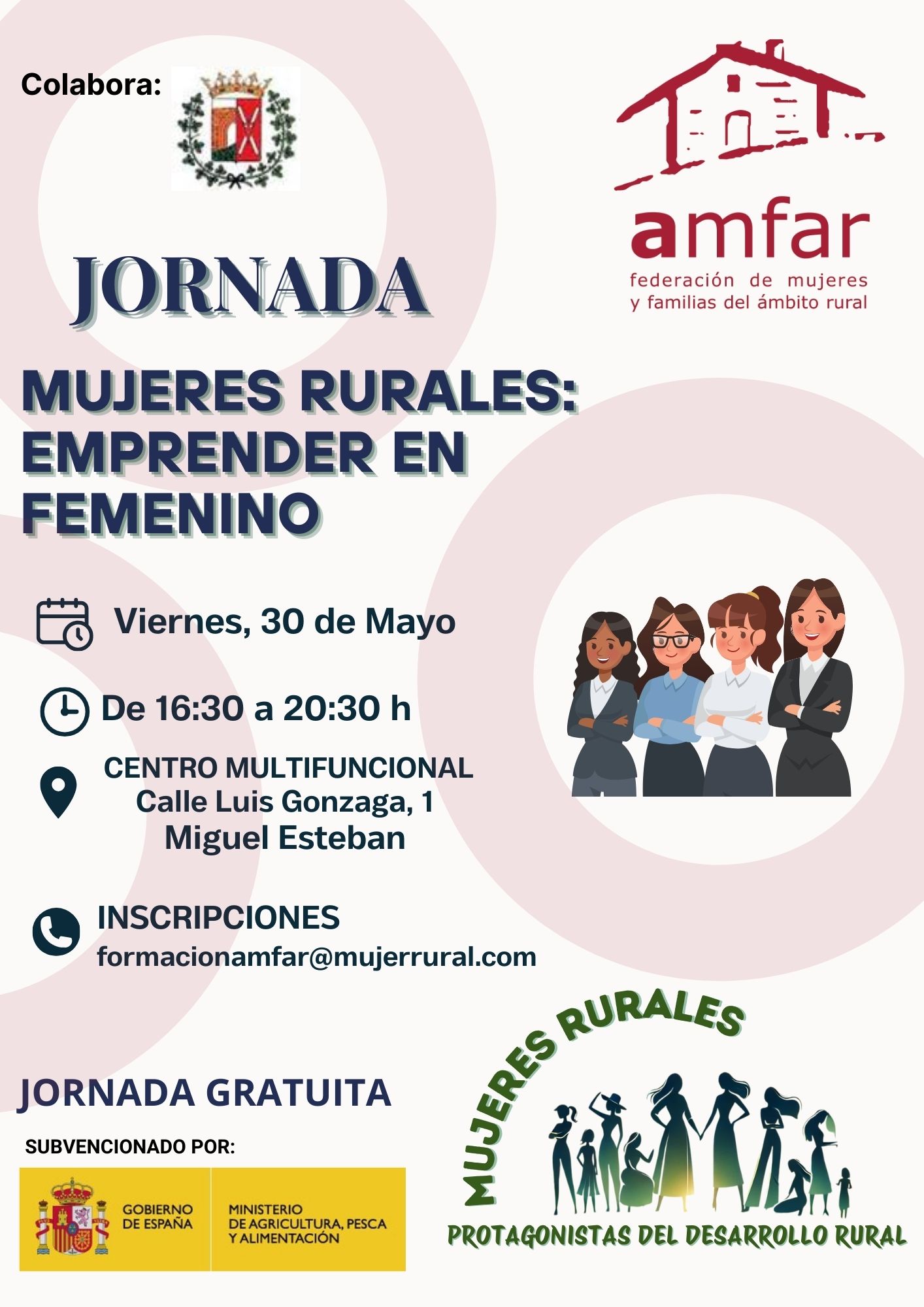 JORNADA AMFAR “DONES RURALS: EMPRENDRE EN FEMENÍ”