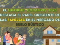 El Informe de “Cocampo” 2025 destaca el papel creciente de las familias en el mercado del suelo rústico